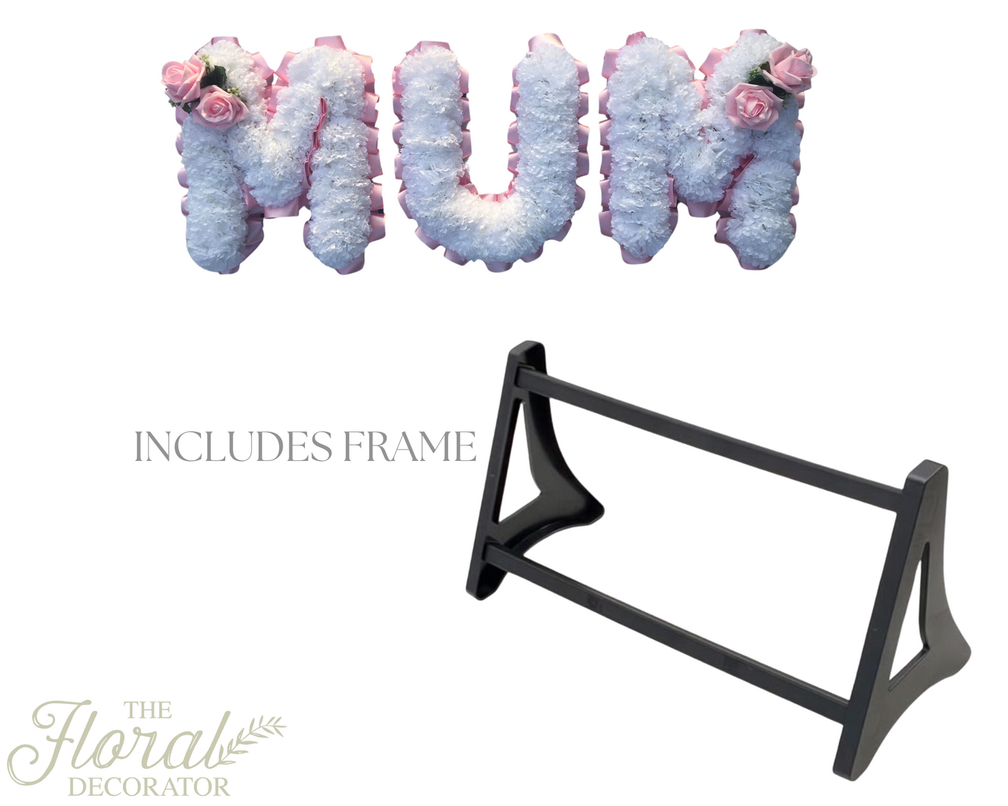Mum artificial Funeral Flower Tribute
