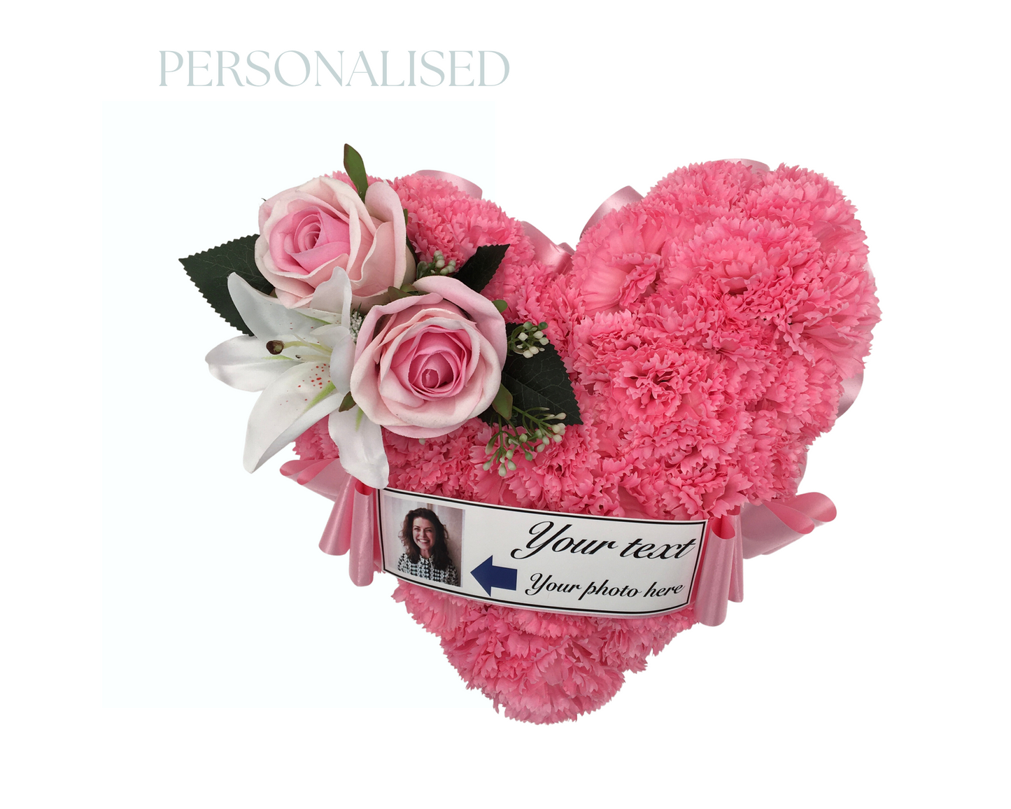 Personalised Pink Heart