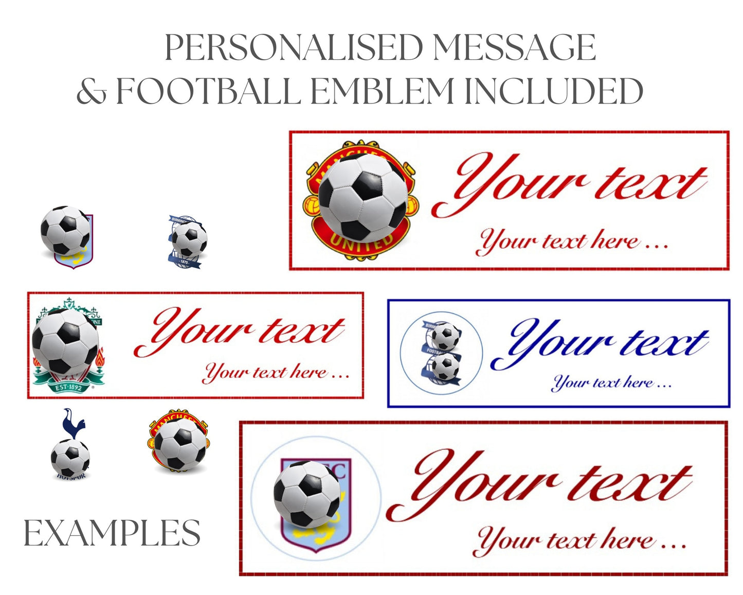 Football Team Funeral Blue Wreath Artificial Silk Flowers Any Team Emblem Custom Name Dad Son Grandad Memorial Keepsake
