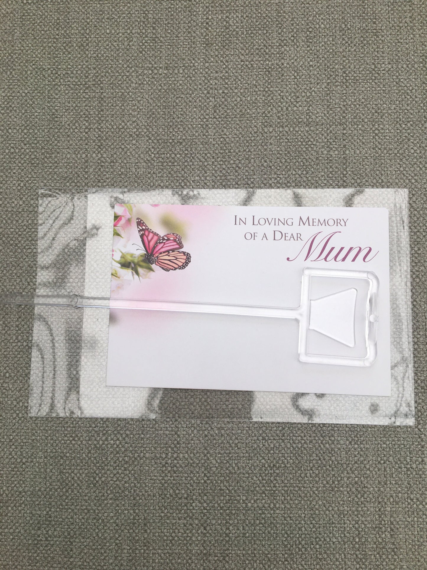 MUM Funeral Flowers Artificial Silk 3 Letter Tribute For Grave