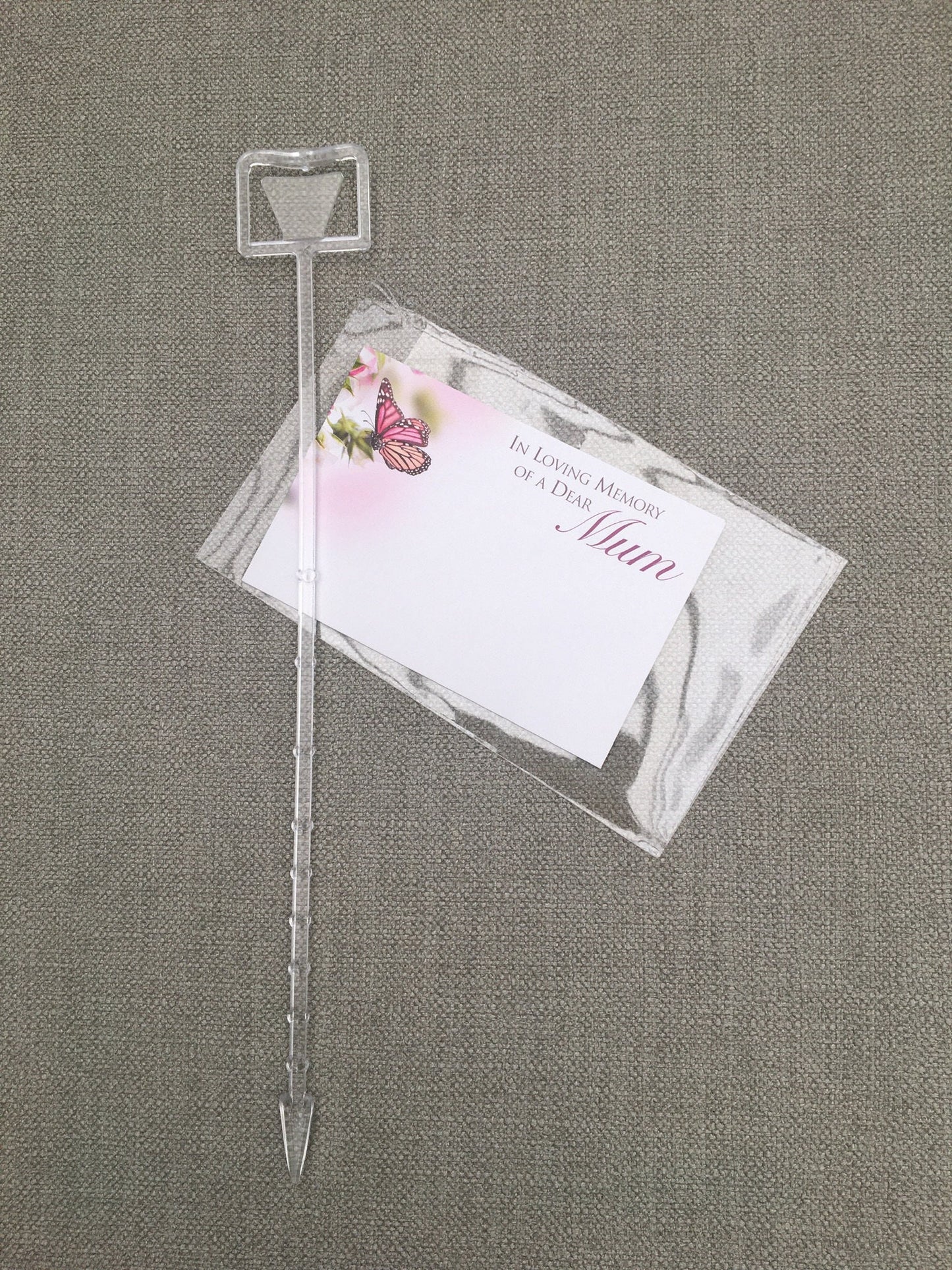 Grandma HEART Funeral Tribute Artificial Flowers Lasting Keepsake Pink Wreath For Grave Memorial.