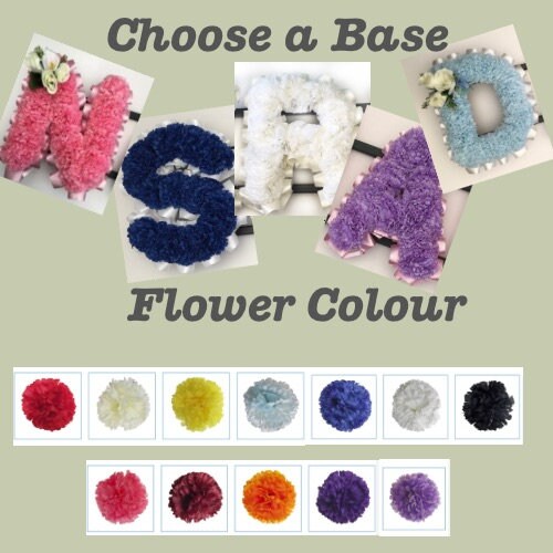 Artificial Silk Funeral Flower Add Photo Memorial Tribute Grave Mum Nan